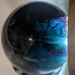 Blue Fluorite Sphere